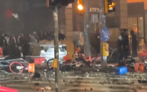 Tutte le misure dopo la manifestazione-devastazione