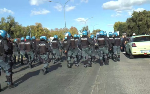 Venerdì di passione: la manifestazione sta rientrando